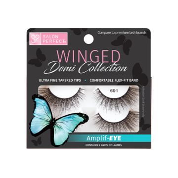 Salon Perfect Winged 691 Amplif-Eye Lash, 2 Pairs
