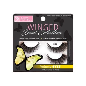 Salon Perfect Winged 692 Volume-Eyes Lash, 2 Pairs