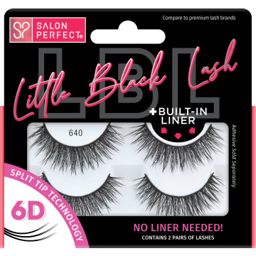 Salon Perfect Little Black Lash 640, 2 Pairs