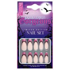 SALON PERFECT NAIL 233 PURPLE FRENCH STITCH in packaging 