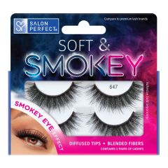 Salon Perfect Soft & Smokey 647 Lash, 2 Pairs 